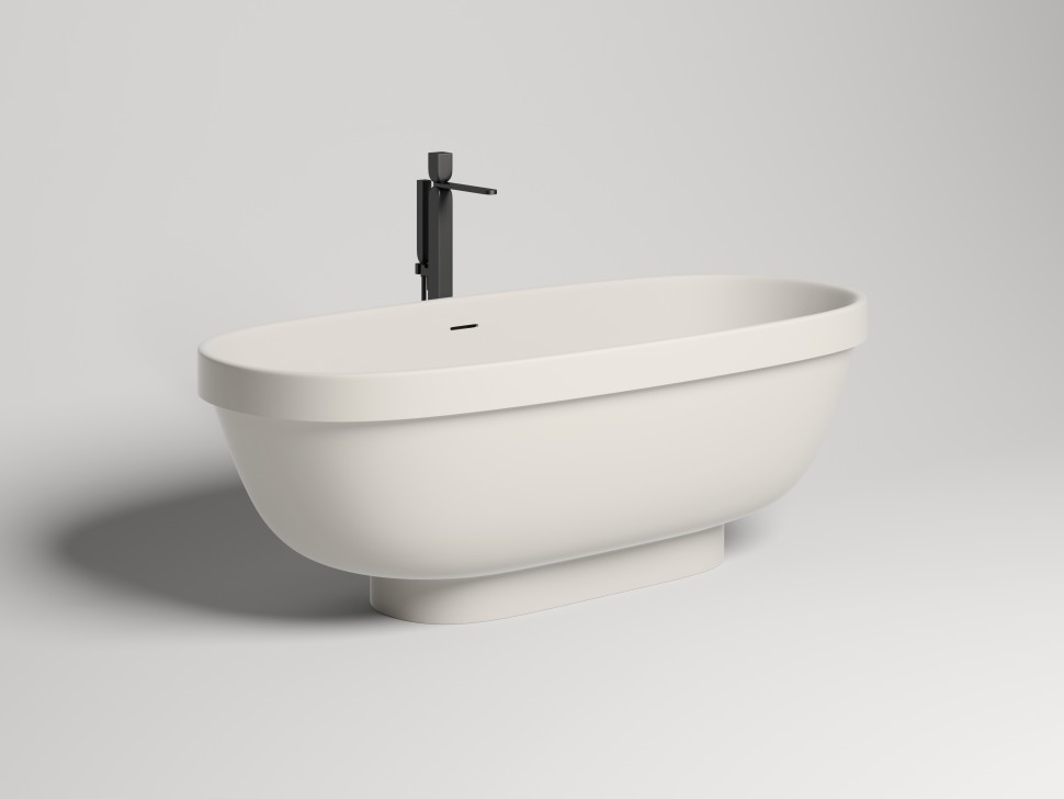 Ванна отдельностоящая GRECA 180x80  RAL полностью S-Stone Матовое