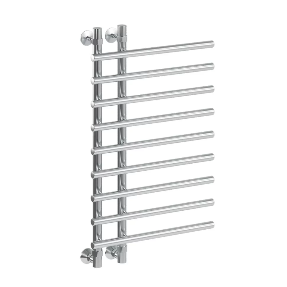 Полотенцесушитель водяной Veconi Tufo, 50/10/80, хром