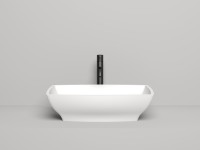 Раковина накладная GLORIA 04 600х380х150 S-Sense Глянцевое