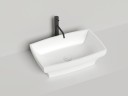 Раковина накладная GLORIA 04 600х380х150 S-Sense Глянцевое