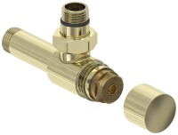 Вентиль угловой под шестигранник (G 1/2" НР х G 1/2" НР)