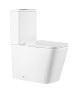 Унитаз-компакт MILLEAU WAX 8303 белый глянец, безободковый, с микролифтом