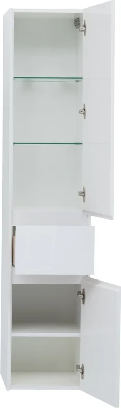 Шкаф-пенал для ванной Aquanet Бруклин 35 белый