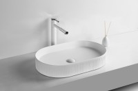 Раковина накладная MILLEAU Glace MU8009-GW (белый глянец)