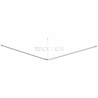 Карниз для душевой занавески, Стальной