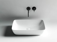 Умывальник чаша FORM накладная прямоугольная 590x400x145мм