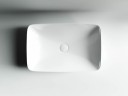 Умывальник чаша FORM накладная прямоугольная 590x400x145мм