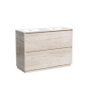 Тумба под раковину SANCOS Libra Floor напольная, 1190х450х840, c двумя ящиками оснащенными доводчиками, дуб галифакс натуральный, арт. LB120F-2EG