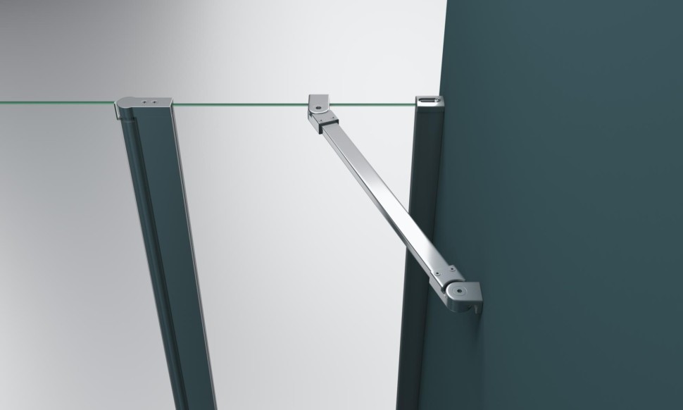 Душевая дверь BelBagno ETNA-B-12-60/60-C-Cr