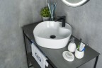 Раковина Gid N9442 51153 накладная белая 44x44x14