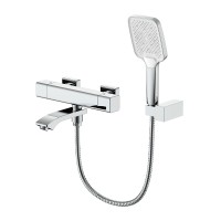 Смеситель Raglo с термостатом для ванны хром