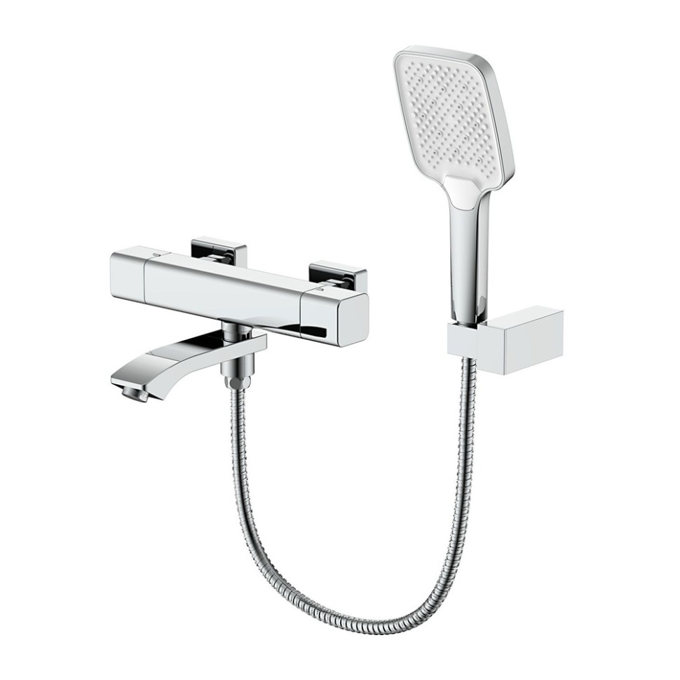 Смеситель Raglo с термостатом для ванны хром