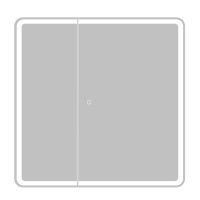 Зеркало-шкаф BelBagno SPC-MAR-800/800-2A-LED-TCH