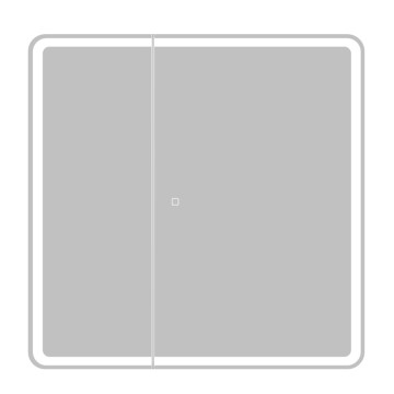 Зеркало-шкаф BelBagno SPC-MAR-800/800-2A-LED-TCH