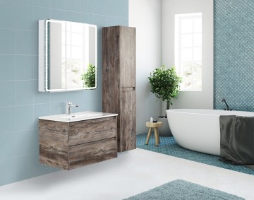 Зеркало-шкаф BelBagno SPC-MAR-800/800-2A-LED-TCH