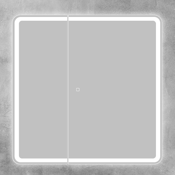 Зеркало-шкаф BelBagno SPC-MAR-800/800-2A-LED-TCH