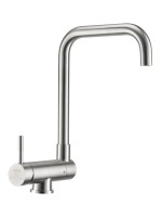 Смеситель для кухни. Складной. Для установки перед окном. Никель. OSGARD HARKO 27073