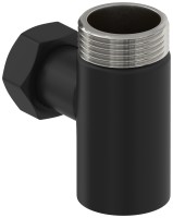 Уголок со спускным клапаном переходной (G 1" НР х G 3/4" НГ)