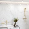 Смеситель Hansgrohe Ecostat Comfort для ванны, термостатический, цвет: шлифованная бронза 13114140