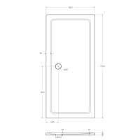 Поддон SMC CEZARES TRAY-M-AH-170/80-35-W