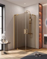 Душевой уголок CEZARES SLIDER-A-2-90/100-BR-BORO