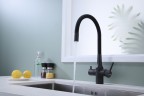 Смеситель для кухни Salix, антрацит, Sa213419-401(AN), Paulmark