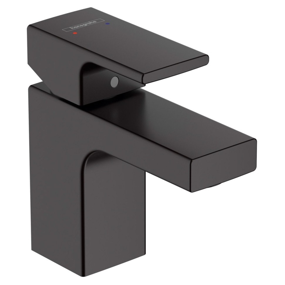 Смеситель для раковины Hansgrohe Vernis Shape 70 без сливного набора 71567670 черный