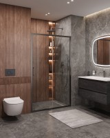 Душевая дверь CEZARES MOLVENO-BF-1-120-P-GM