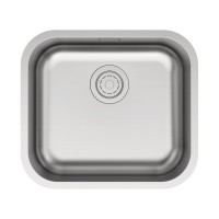 Мойка VELLO 44 UNI, нерж. сталь, VE44-BS, брашированная нерж. сталь, 446х446мм, Paulmark