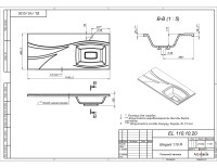 Раковина для тумбы OTTIMO EL1100L