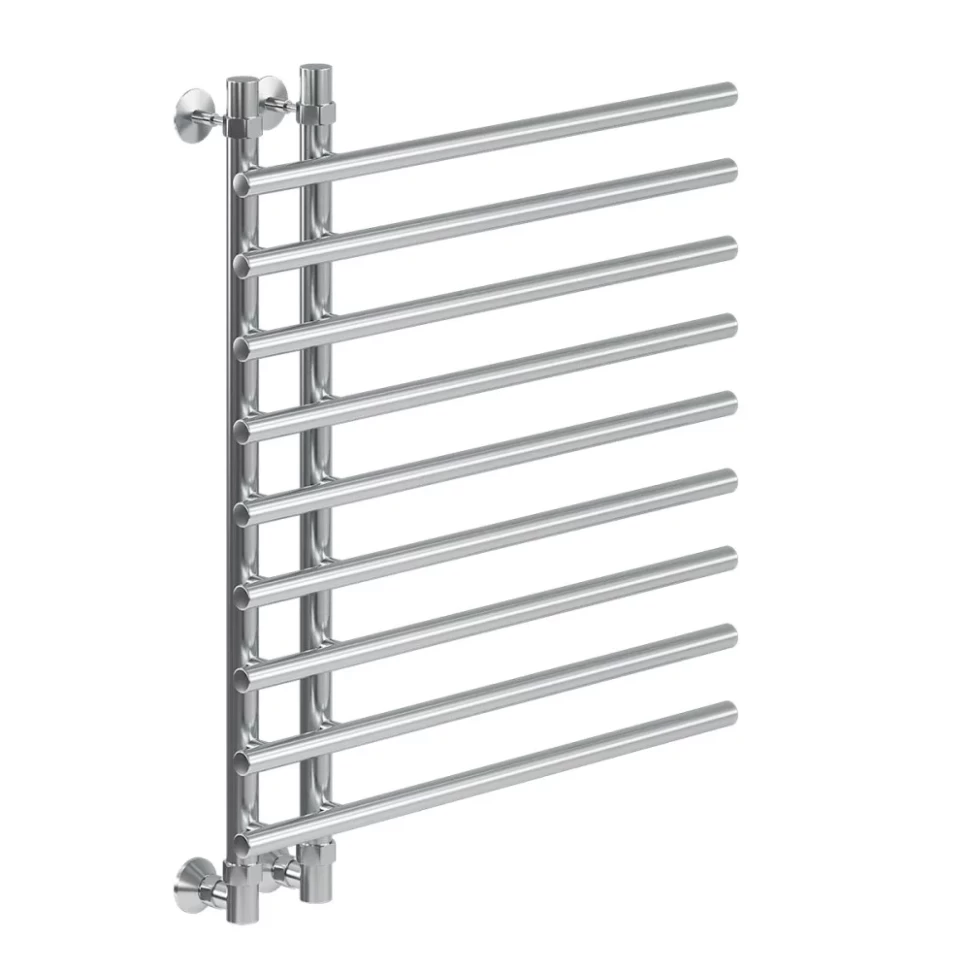 Полотенцесушитель водяной Veconi Tufo, 70/10/80, хром