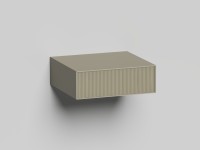 Подвесной модуль Armonia 600x200 без выреза под сифон Salini 27A.1.600.200.03.0