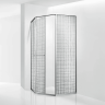 Душевой уголок RGW SV-82 "R" (Черная вуаль, 900x900)