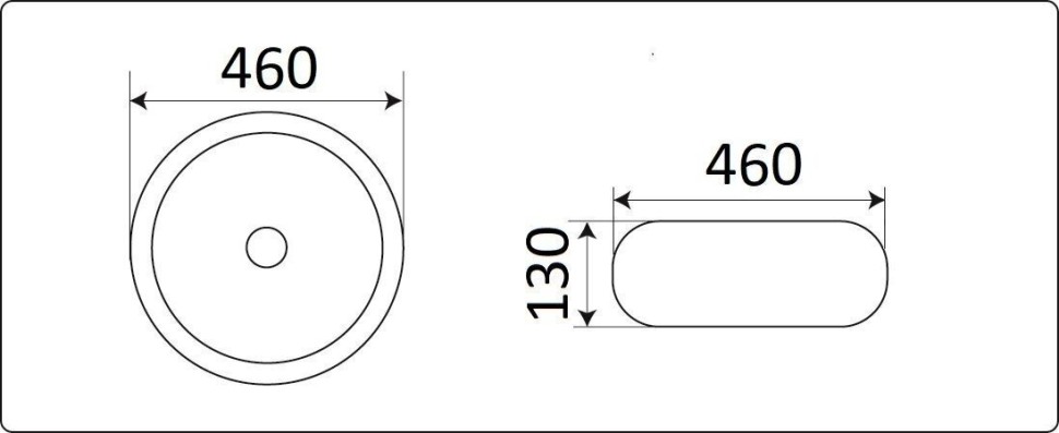 Раковина Ceramalux N 7031В
