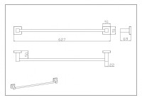 Полотенцедержатель 61908