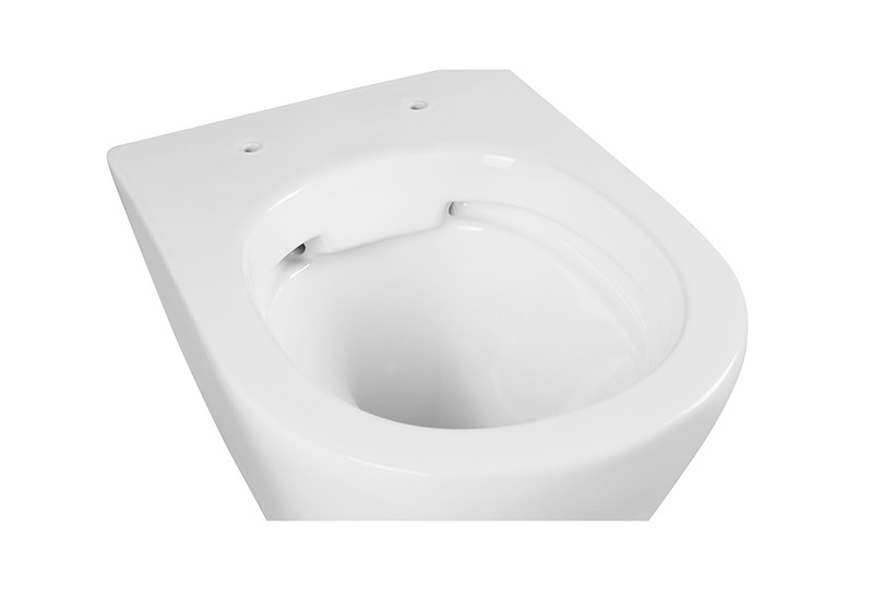 Унитаз подвесной MILLEAU ALBY 203 белый глянец, безободковый, с микролифтом