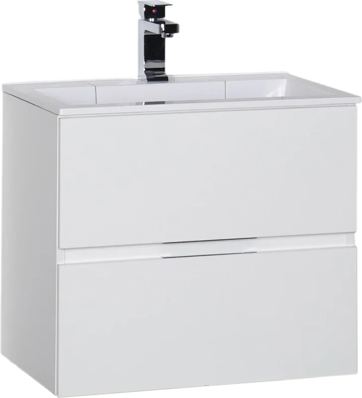 Тумба с раковиной Aquanet Алвита 60 белый