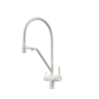 Смеситель для кухни SANCOS Dora с возможностью подключения фильтра для воды, цвет матовый белый, арт. SC4003MW