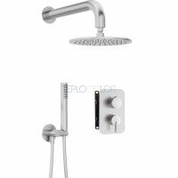 Набор для душа скрытого монтажа, со смешивающим BOXом - с верхним душем