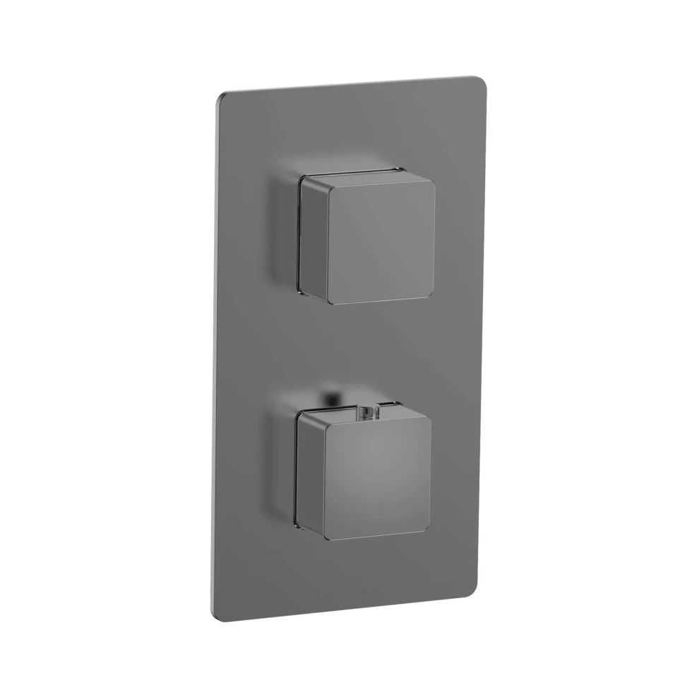 AQM8809GM Savona Встраиваемый термостат на 3 потр. в комплекте с внутр. частью, металл