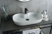 Раковина Gid N9446b 51156 накладная белая 61x42x12.5