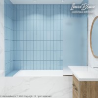 Шторка для ванны IBERICA BLANCA Mod.403 неподвижная матовое стекло/хром 70х140см (IB403.MC.140.70)