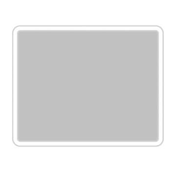 Зеркало BelBagno SPC-MAR-1000-800-LED-BTN