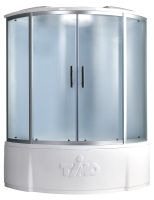 Timo Standart Т-6625 Silver F душевая кабина (120*120*220), турецкая баня хамам