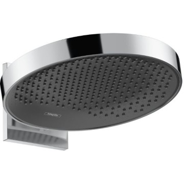 Верхний душ Hansgrohe Rainfinity, d=360 мм, 1 jеt, с настенным держателем, цвет: хром 26230000