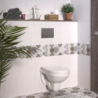 АТОМ 410  кнопка матовый хром