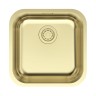 Мойка VELLO 44 UNI, нерж. сталь, VE44-LG, светлое золото, 446х446мм, Paulmark