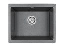 Мойка GERA 60, IT-GRANIT, PM205546-DG, графит, 555х460, подст. мон. Paulmark