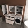 Тумба напольная STYLELINE "Марелла 80" (2 ящ.) Люкс Плюс антискрейтч карамель под раковину Марелла Люкс 800х400