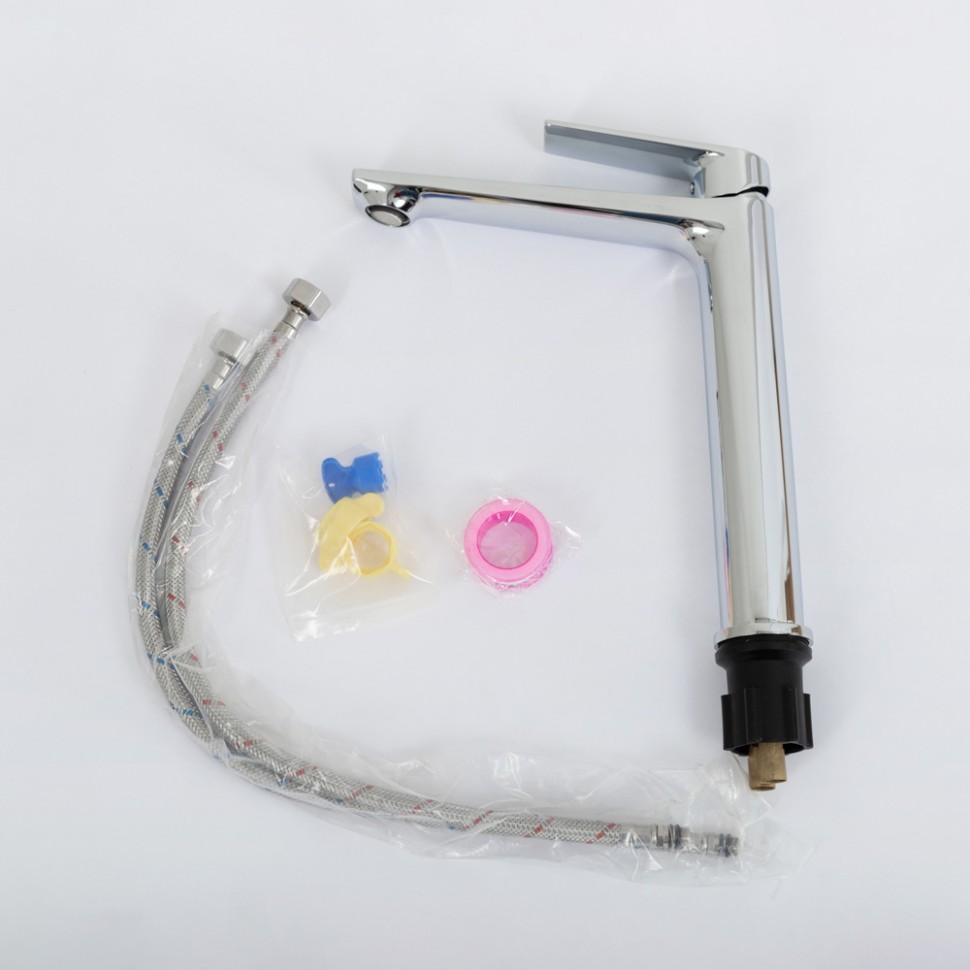 Смеситель для накладной раковины без донного клапана CEZARES COMFORT-LC-01-W0